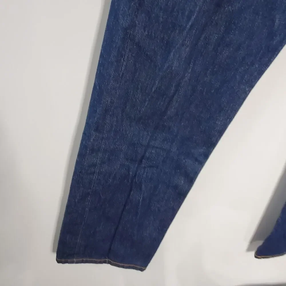 Levi's Strauss Dark wash 501 Button-fly straight leg jeans 31x32